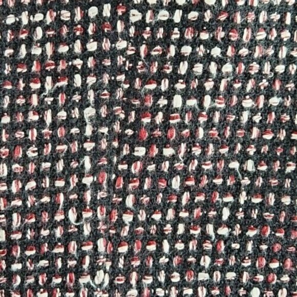 Tape Measure Women's Tweed Jacket Blazer 3-Button Port and Black Lace Gothcore - Picture 13 of 16